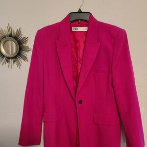 Bold Pink Zara Blazer